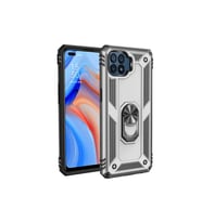 Oppo Reno 4 Lite Uyumlu Kılıf Zore Vega Kapak (Gri)