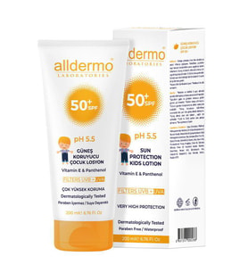 ALLDERMO COCUK GUNES LOSYONU SPF50+ 200ML