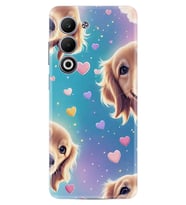 Oppo A5 Kılıf Boutique Baskılı Resimli Kalp ve Köpek Pcode -034