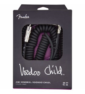 Fender JH VOODOO CHILD CABLE BLK 30