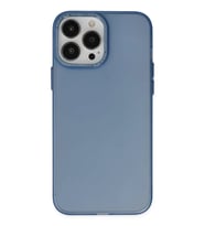 iPhone 14 Pro Kılıf Modos Metal Kapak - Lacivert