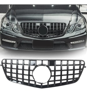 Mercedes E Serisi W212 Ön Panjur Parlak Siyah 2009-2013