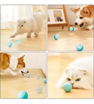 İnteraktif Kedi Köpek Şarjlı Oyun Topu (Çok Renkli)