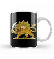Persian Lion Kupa Bardak Porselen