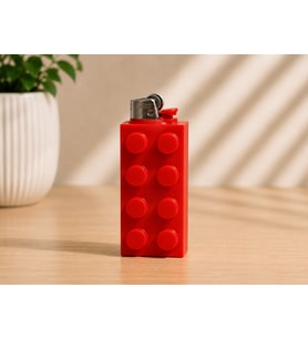Lego Tasarımlı Çakmak Kılıfı – 3D Baskı Dekoratif ve Koruyucu Çakmak Kılıfı