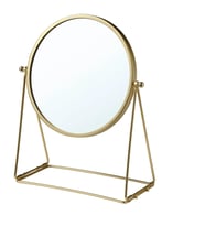 IKEA LASSBYN altın rengi 17 cm masa aynası