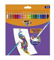 Bic Evolution İllision Silinebilir Kuru Boya 24 Renk 987869