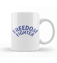 Freedom Fighter Kupa Bardak Porselen