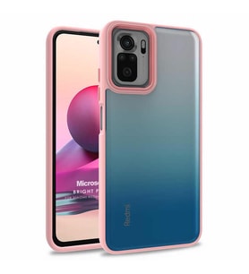 Microsonic Xiaomi Redmi Note 10 Kılıf Bright Planet Rose Gold