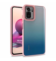 Microsonic Xiaomi Redmi Note 10 Kılıf Bright Planet Rose Gold