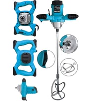 Steiner Alman 2800 Watt Bakır Sargı 6 Kademeli Alçı Boya Ve Harç Karıştırıcı Mikser Mvi (Çok Renkli)