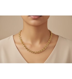 STİL İNCİSİ/XUPING JEWELRY SERENTY MODEL KOLYE (Altın Rengi)