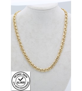 STİL İNCİSİ/XUPING JEWELRY SERENTY MODEL KOLYE (Altın Rengi)