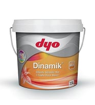 DYO (4752) 7,5LT DİNAMİK MAT SİLİKONLU SİLİNEBİLİR İÇ CEPHE DUVAR BOYASI