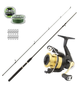 Daiwa RS 4000 - Remixon Flex 240cm Spin Olta Seti (Renksiz)