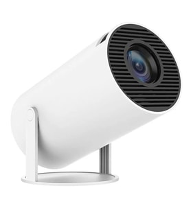 Portatif Android Sistemli Wifi / Bluetooth Ekran Yansıtma LED Full HD Hoparlörlü Projeksiyon Cihazı