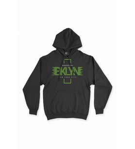 Brooklyn New York City Siyah Sweatshirt Hoodie
