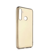Realme 5İ Uyumlu Kılıf Zore Premier Silikon Kapak (Gold)