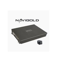 Navigold Nvg-5250 5 Kanal 5000W Oto Amfi Power 4ohm 4x80W+250W Rms Bas Kontrollü (Siyah)