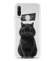 GM 20 Pro Kılıf HD Resim Baskılı Don't Touch Cat StKd -011
