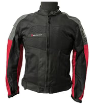 Motosiklet Mont 4 Mevsim Dynamic Grey-Red Motorcu Montu