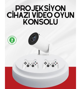 3D Oyun Destekli Kablosuz Ev Sinema Projeksiyon Cihazı