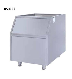 Iceinox Hazneli Gurme Küp Buz Makinası 500 Kg/Gün (Gri)