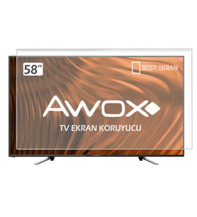 Awox A2058 US TV EKRAN KORUYUCU - Awox 58" 146 Ekran Tv Koruma Paneli