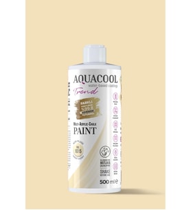 Aquacool Trend Su Bazlı Akrilik Dönüşüm Boyası RAL 1015 Açık Fildişi 500ml