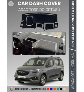 OPEL COMBO E (2018-2025) Torpido Örtüsü Ön Göğüs Koruma Torpido Koruma Tam Uyum Çatlamayı Önler