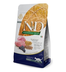 Nd Düşük Tahıllı Kuzu Etli ve Yaban Mersinli Kedi Maması 10 Kg