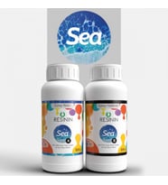 Resinin Sea 1000 Gr A+B Deniz Dalgası Efekti için Şeffaf Epoksi Reçine