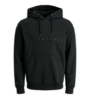 Jack & Jones Erkek COPENHAGEN Sweatshirt - 12195068 (Siyah)