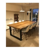 ENJOYLIFE Büyük Ağaç Yemek Masası /toplantı Masası