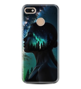GM8 GO Kılıf HD Resim Baskılı Woman in Tree StKd -004