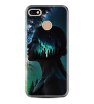 GM8 GO Kılıf HD Resim Baskılı Woman in Tree StKd -004