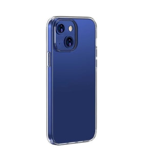 Coverzone iPhone 13 ile uyumlu K?l?f Z-Droga Kapak ?effaf P�r�zs�z Y�zey Kamera �?k?nt?l? Koruma iPhone 13 i�in ?effaf Sert K?l?f