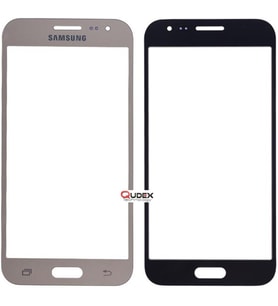Samsung J2 SM-J200 Dokunmatik Okalı Ön Cam Lens Orjinal Kalite (Altın)