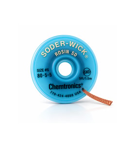 Chemtronics SW18035 Anti-Statik Lehim Sökücü Fitil Örgü 2.0 Mm 1.5 Metre Tekli