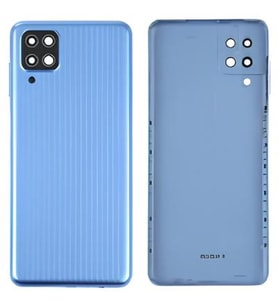 Samsung Galaxy M12 - SM-M127 FULL Kasa Arka Kapak Takım MAVİ