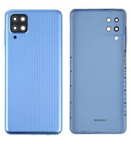 Samsung Galaxy M12 - SM-M127 FULL Kasa Arka Kapak Takım MAVİ