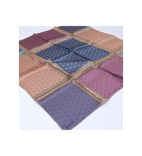 Armine Nostalji Serisi %100 Twill İpek Eşarp 8113D 03