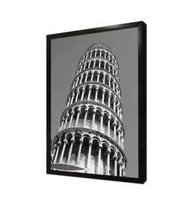Pisa Kulesi Çerçeveli Mdf Tablo