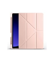 Samsung Galaxy Tab S9 Uyumlu Kılıf Zore Tri Folding Kalem Bölmeli Standlı Kılıf