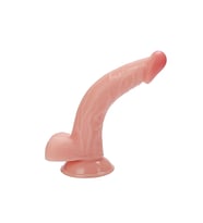 Dildo Gerçekçi Et Dokusunda Damarlı Realistik Penis 20 cm