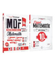 Orijinal Mikro 10. Sınıf Matematik MÖF Mikro Öğreten Fasiküller ve Soru Bankası Seti 2 Kitap