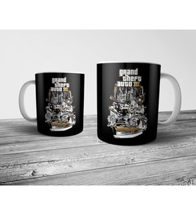 Pixxa Grand Theft Auto 3 / GTA 3 Kupa Bardak Model 1