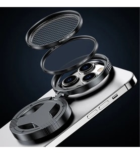 Ally MagSafe Uyumlu Manyetik 52mm CPL Polarize Telefon Kamera Lens Filtresi (Yansıma Önleyici)-(5775