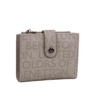 Benetton Taş Monogram Eskitme Kadın Kartlık Cüzdan BNT 1310