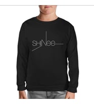 Shinee - Logo Siyah Çocuk Sweatshirt